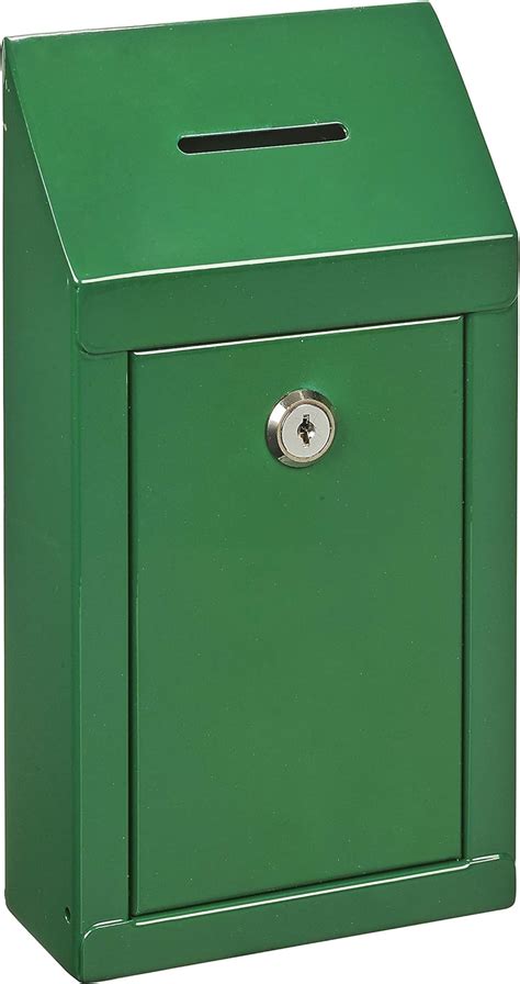 metal donation boxes with locks|stand alone lockable donation box.